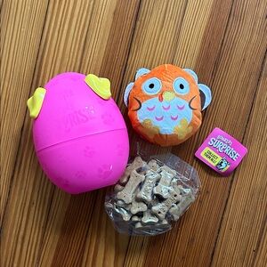 Bonkers Surprise Egg Gobbles McStuffin Turkey Dog Toy & Treats